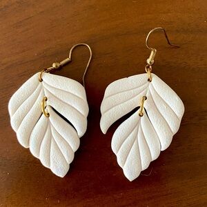 Leaf Earrings Handmade